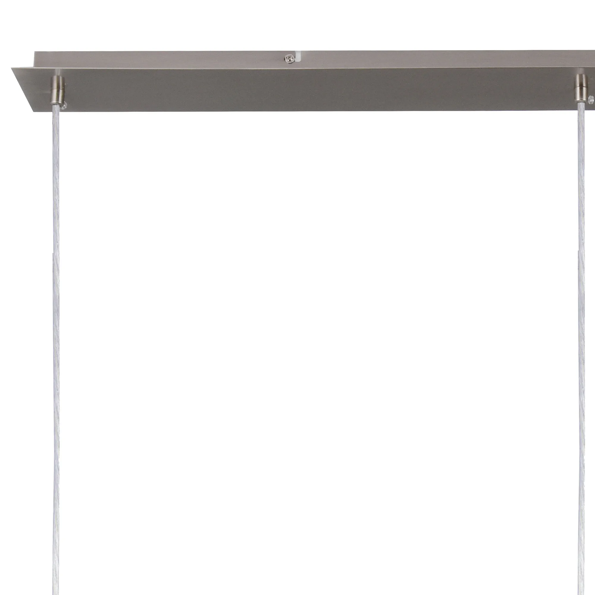 Baymont 12cm Shade 3 Light Pendant Satin Nickel, Black/White DK0779  Deco Baymont SN BL
